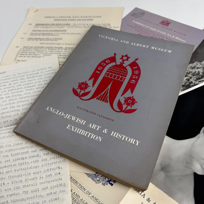 Anglo-Jewish Art & History Exhibition | V&A, 1956 + related ephemera, including press release and press view invitation