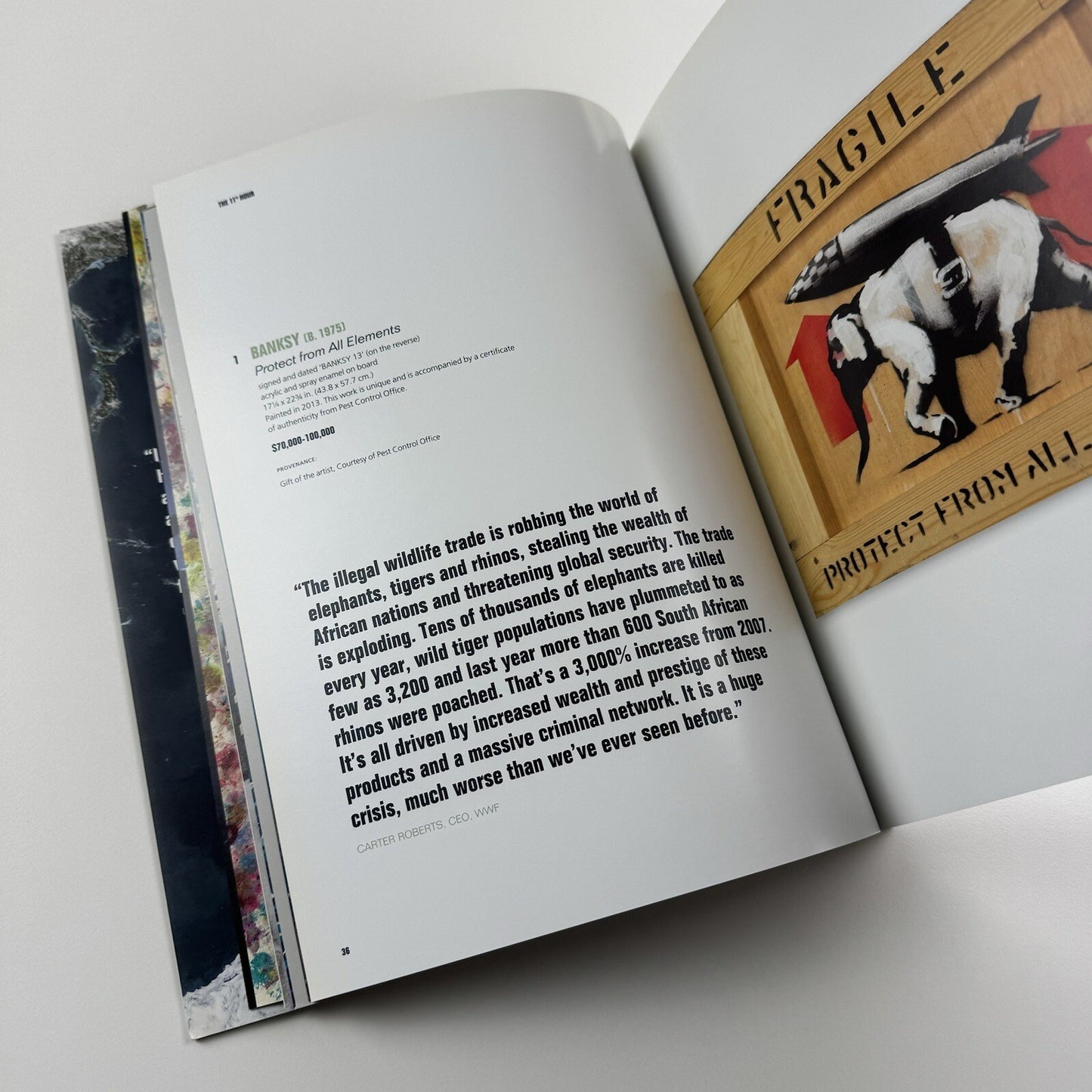 The 11th Hour. Leonardo di Caprio Foundation | Christie's New York catalogue, 13 May 2013