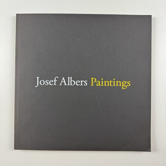 Josef Albers Paintings | Catalogue and card – Waddington Galleries, 2009