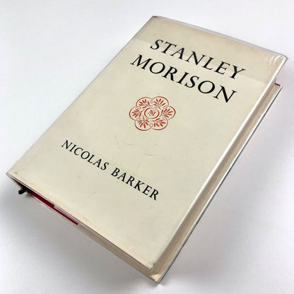 Stanley Morison by Nicolas Barker | Macmillan, 1972