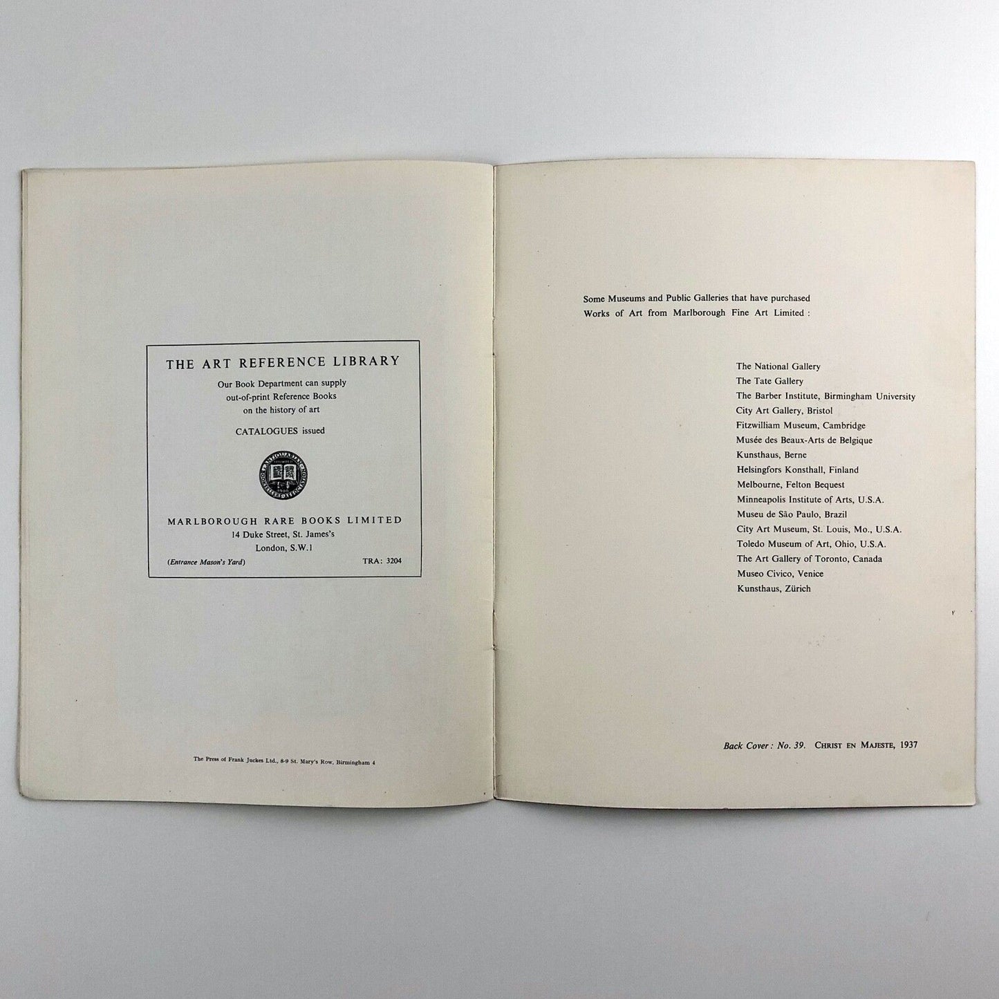 Albert Gleizes: Paintings, Gouaches, Drawings | Marlborough catalogue, 1956