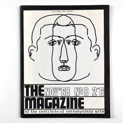 The Magazine of the Institute of Contemporary Arts | Guillaume Apollinaire, November 1968