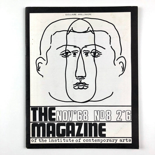 The Magazine of the Institute of Contemporary Arts | Guillaume Apollinaire, November 1968