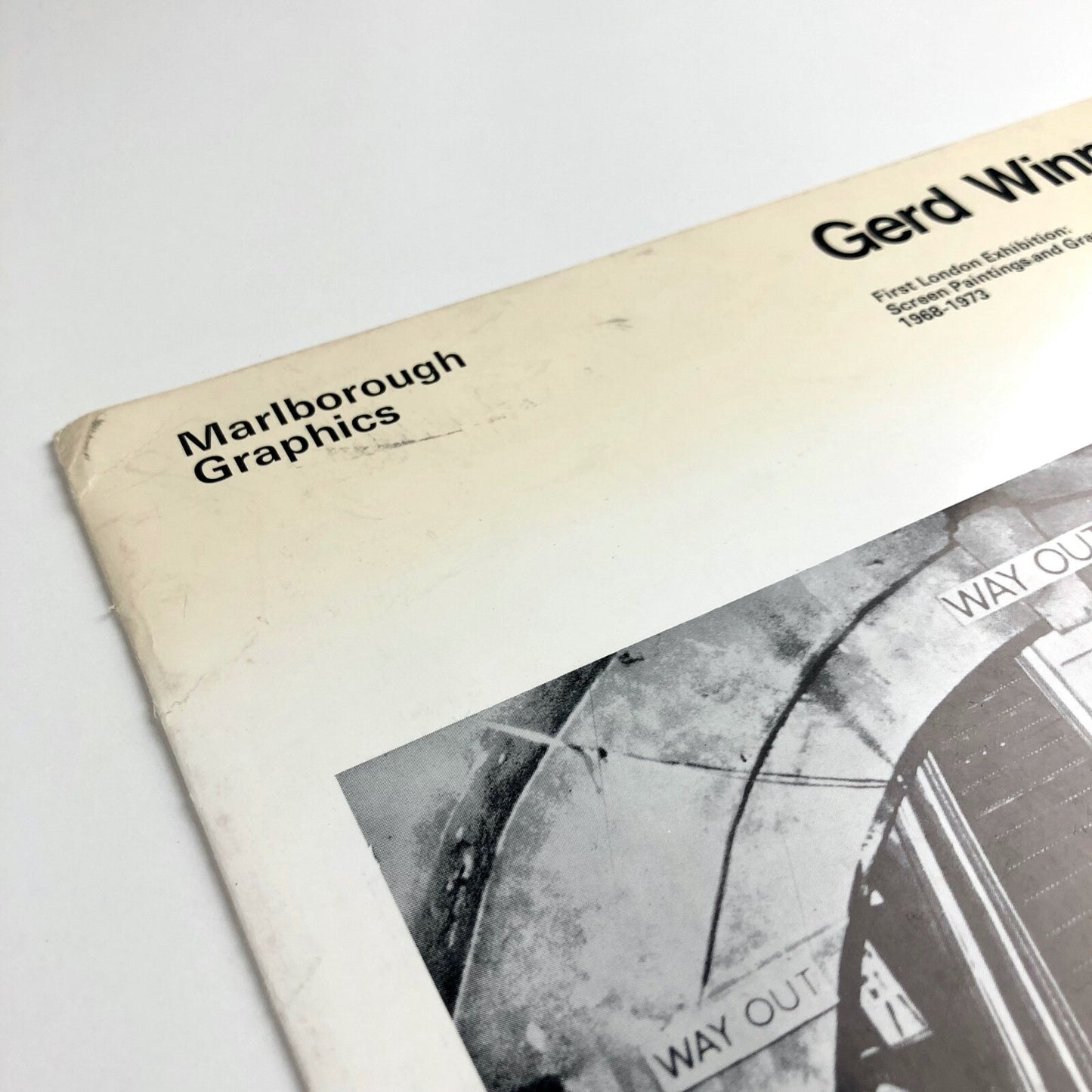 Gerd Winner: Screen Paintings and Graphics | Marlborough Graphics catalogue 1973