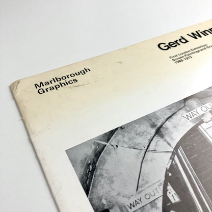 Gerd Winner: Screen Paintings and Graphics | Marlborough Graphics catalogue 1973