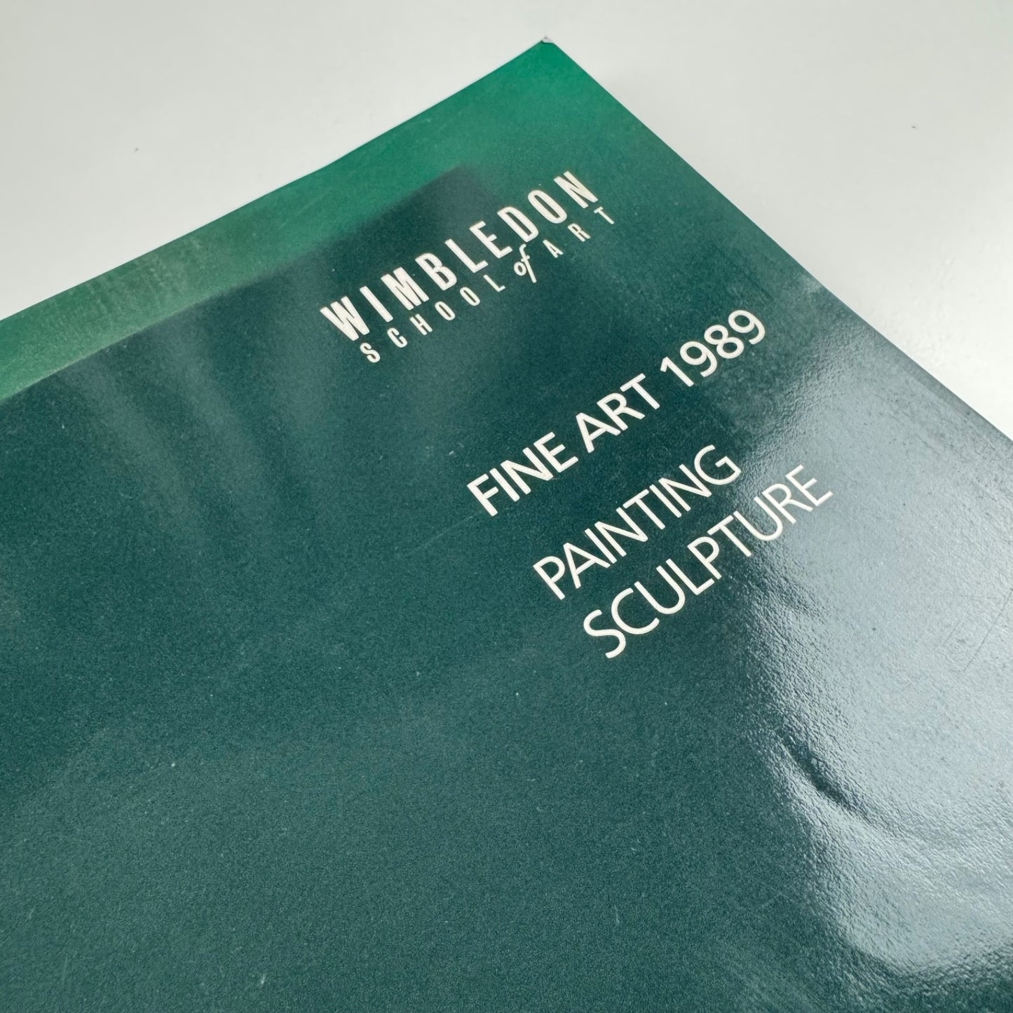Catalogue students Fine Art 1989. Painting Sculpture. Wimbledon School of Art