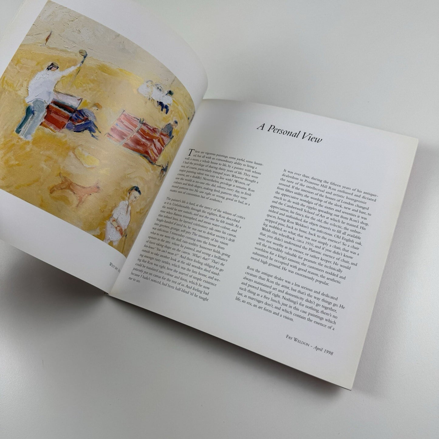 Ron Weldon (1925-1994) – A celebration | An exhibition of 30 works | Paisnel Gallery catalogue, 1998