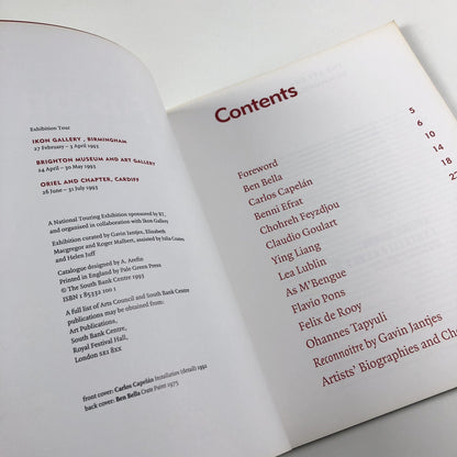 In Fusion: New European Art | Touring exhibition catalogue, 1993 | South Bank/Ikon Gallery