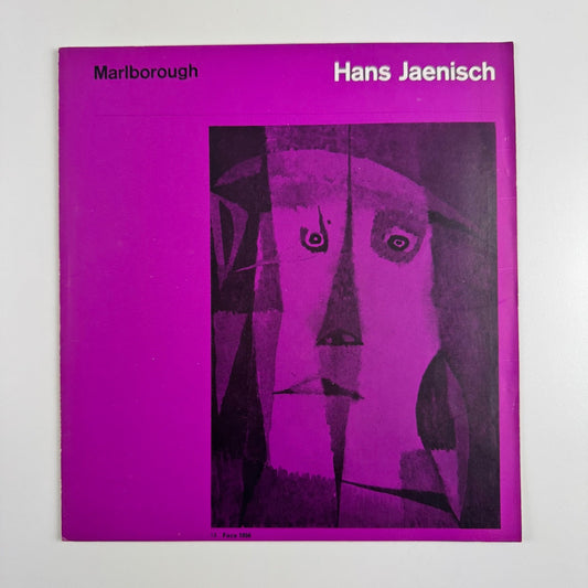 Hans Jaenisch | Marlborough Fine Art undated cat.no. 122 design by Gordon House
