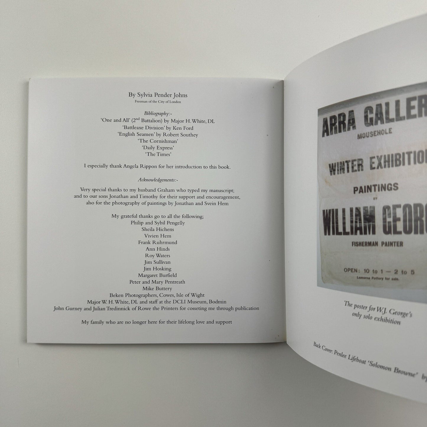 Jack Pender and his grandfather William J. George | Sylvia Pender Johns, 2007