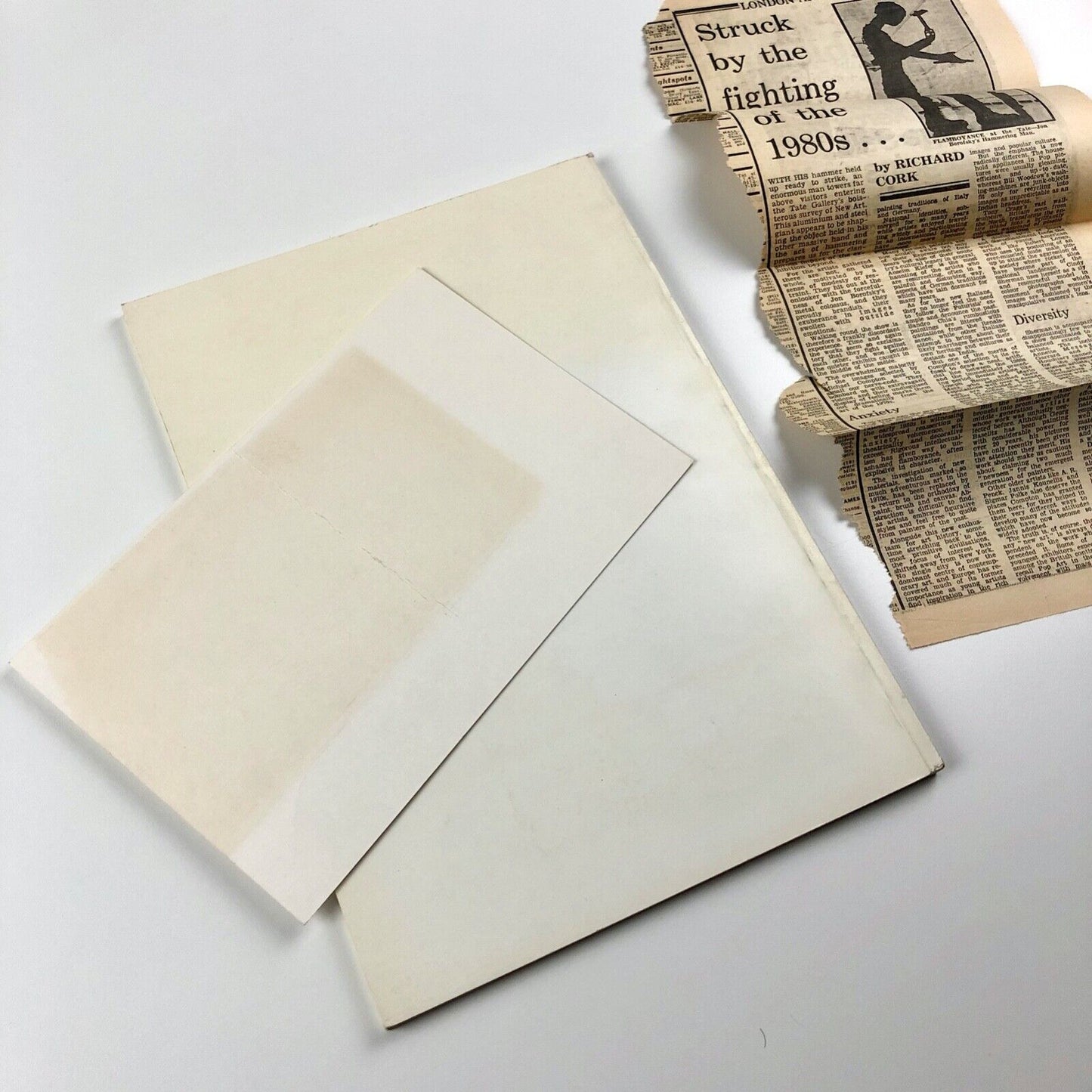 New Art at the Tate Gallery 1983 – catalogue and private view invitation