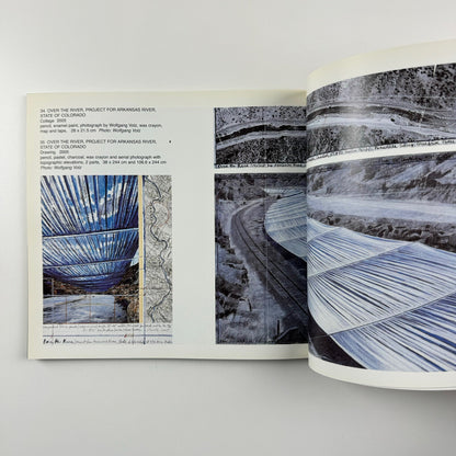 Christo and Jeanne-Claude. Over the River project for Arkansas River | Annely Juda catalogue