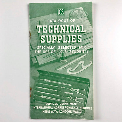 International Correspondence School (ICS) | Catalogue of Technical Supplies, 1952