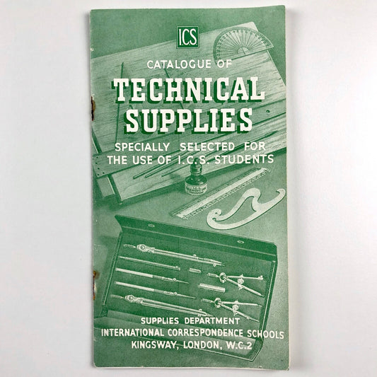 International Correspondence School (ICS) | Catalogue of Technical Supplies, 1952