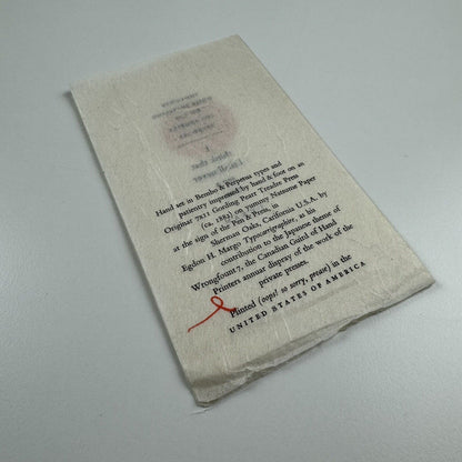 HAIKU.S.A. by Egdon H. Margo | Wroungfount 7, Canadian Guild of Hand Printers | Sherman Oaks
