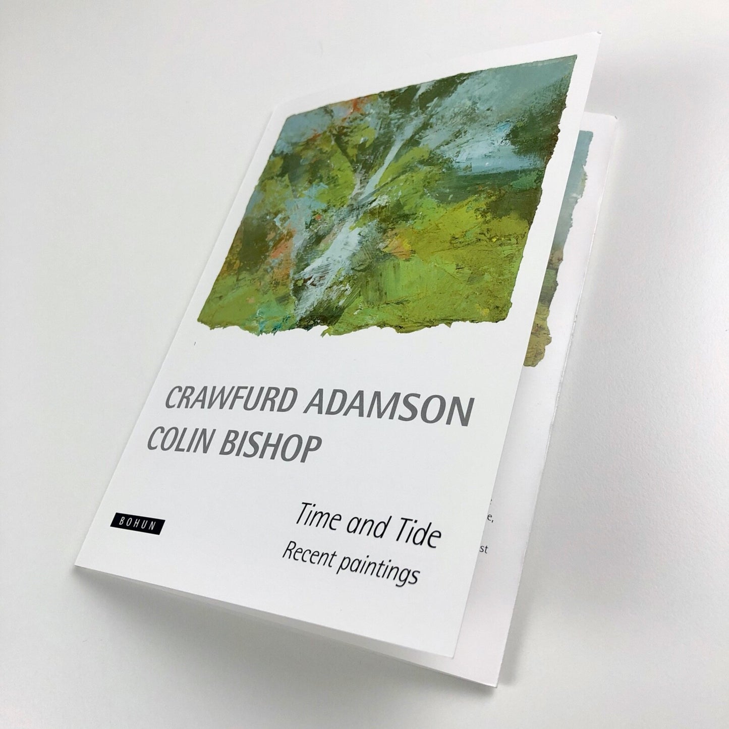 Private view invite – Crawfurd Adamson, Colin Bishop | Bohun Gallery 2011