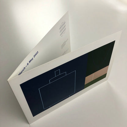 Derek Greaves. Paintings and drawings 1952-2002 | James Hyman | Private view card