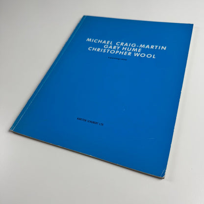Michael Craig-Martin, Gary Hume, Christopher Wool a paintings show | Karsten Schubert, 1990