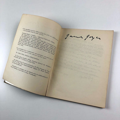 Sa vie, son oeuvre, son rayonnement James Joyce 1949 exhibition, La Hune, Paris
