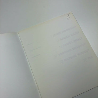 Making It: Process and Participation | Tate Liverpool, 1995 | Janet Hodgson, Sarah Raine, James Rielly, Padraig Timoney, Daphne Wright, Tea