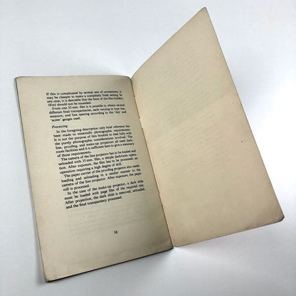 The Rotofoto Process | George Westover | H.O. Smith | London School of Printing, 1949