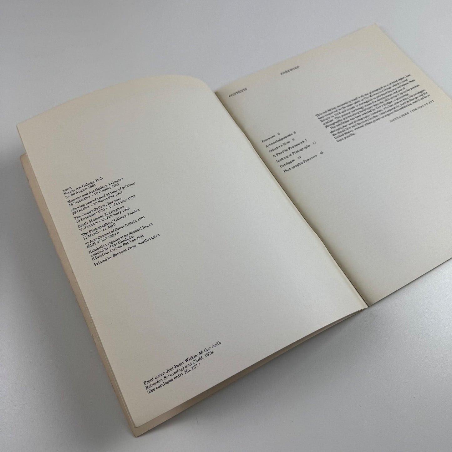 Photographer as printmaker 140 years of photographic printmaking Arts Council, 1982