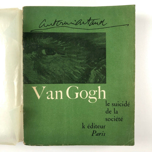 Van Gogh: Le Suicidé de la Société | Artaud Antonin | K Editeur 1947