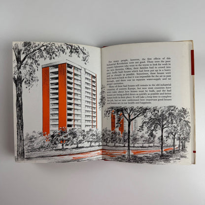Let’s Look at Houses and Homes by Joan Morey | Frederick Muller, 1964 illustrated by Kenneth E. Carter