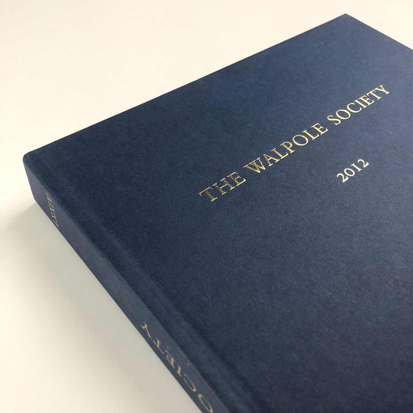 The Seventy-fourth volume of The Walpole Society 2012