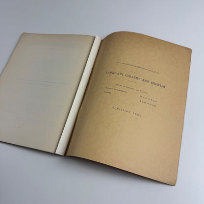 Exhibition Recording Tyneside's Contribution to Art | Laing Art Gallery Festival of Britain, 1951 + copy letter from Osbert Sitwell