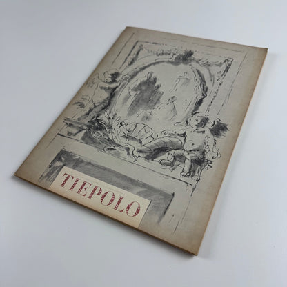 Giovanni Battista & Giovanni Domenico Tiepolo Arts Council Gallery 1955 + private view invitation and typed press release