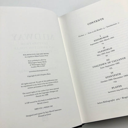 Midway. Letters from Ian Hamilton Finlay to Stephen Bann 1964-69 | Hardback | Wilmington Square Books, 2014
