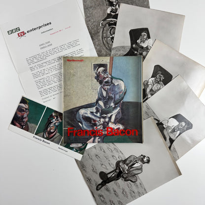 Francis Bacon | Marlborough Fine Art 1967 + private view and other ephemera including photographs and BBC info sheet