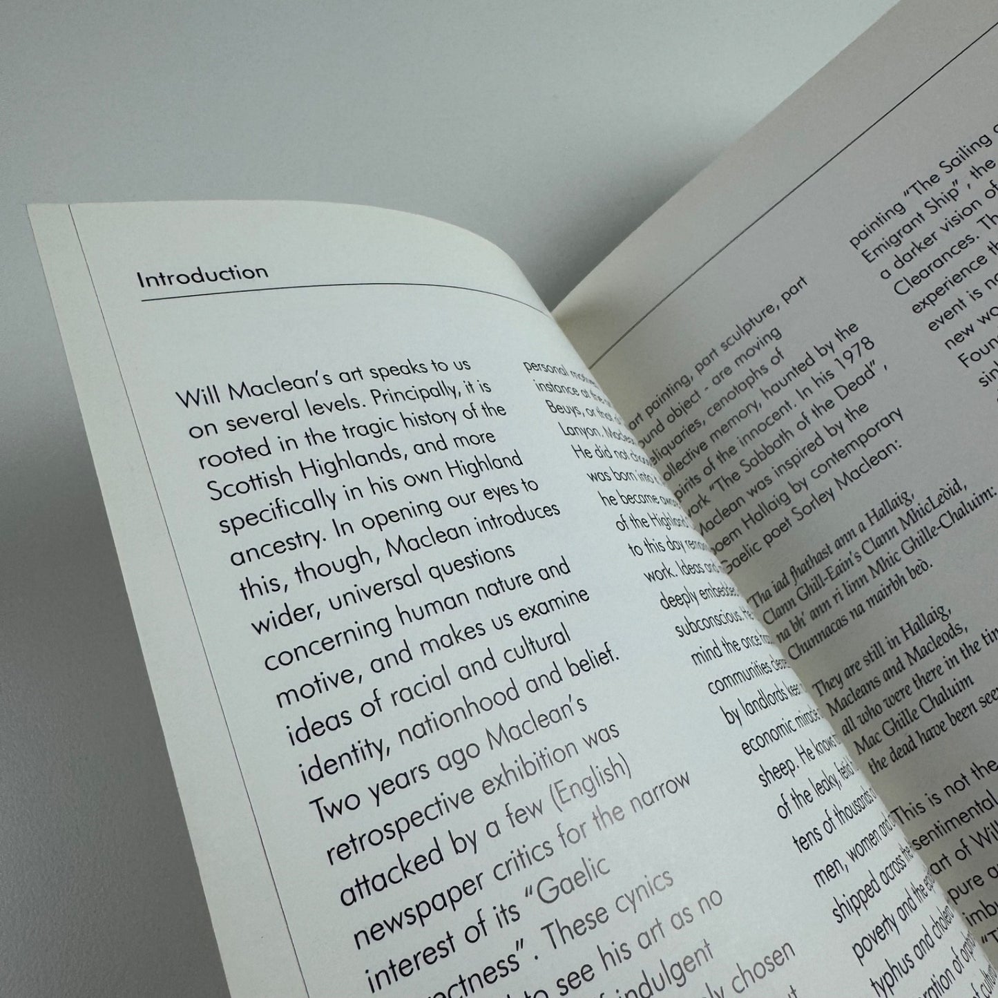 Will Maclean. Voyages | Art First, London, 1995