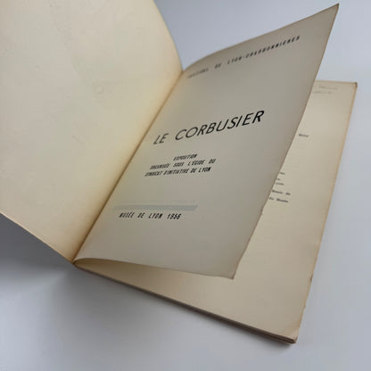 Le Corbusier. Festival de Lyon-Charbonnières | Musée de Lyon, 1956