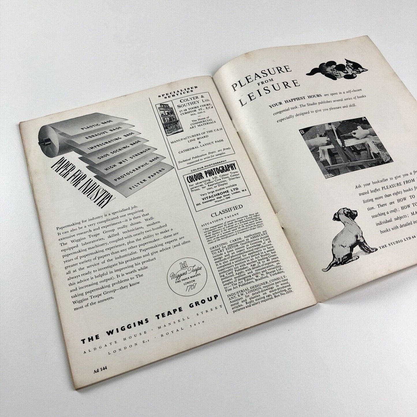 Art & Industry | October 1954. Volume 57, Number 340 | The Studio