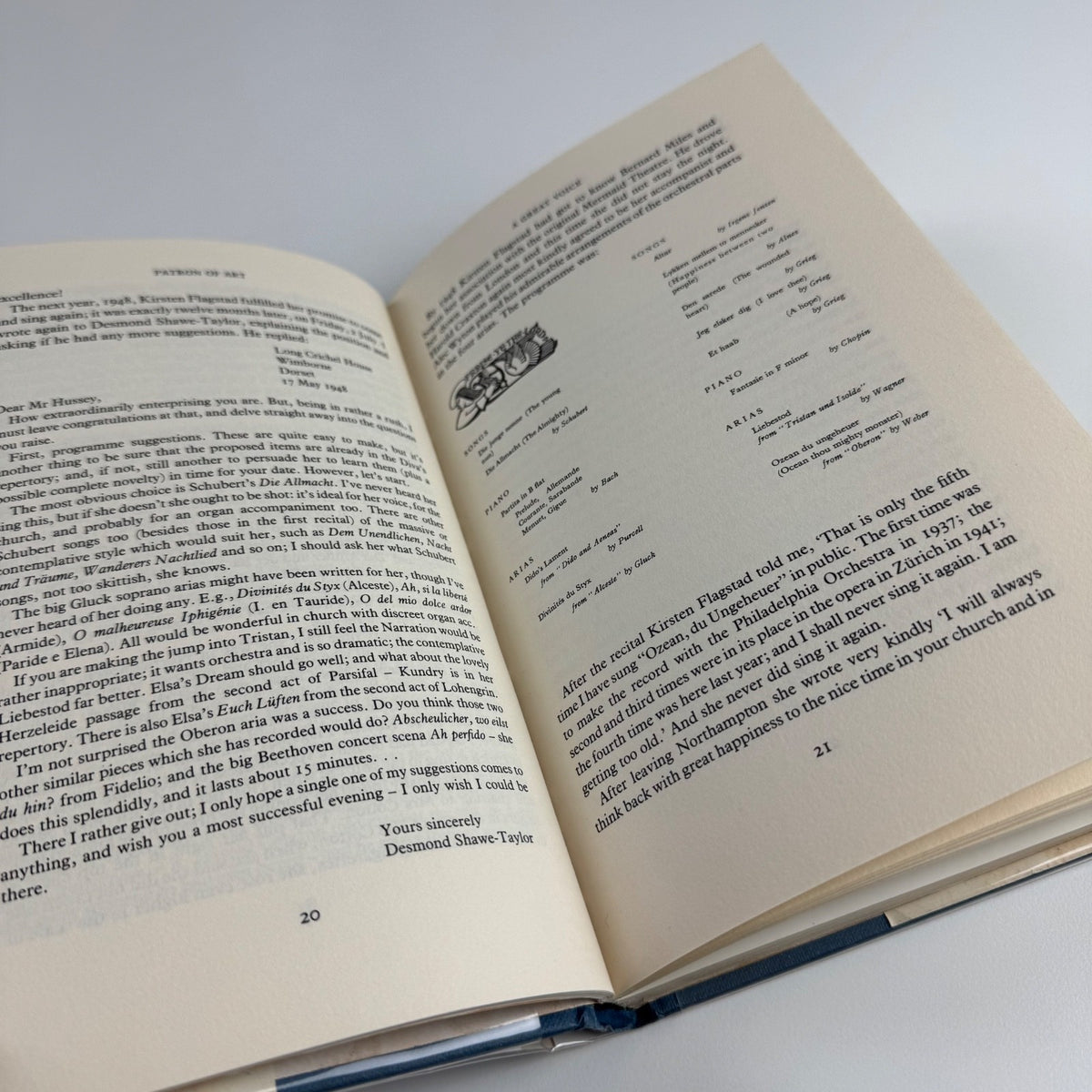Patron of Art. The revival of a great tradition among modern artists by Walter Hussey. Foreword by John Piper | Weidenfeld & Nicolson, 1985