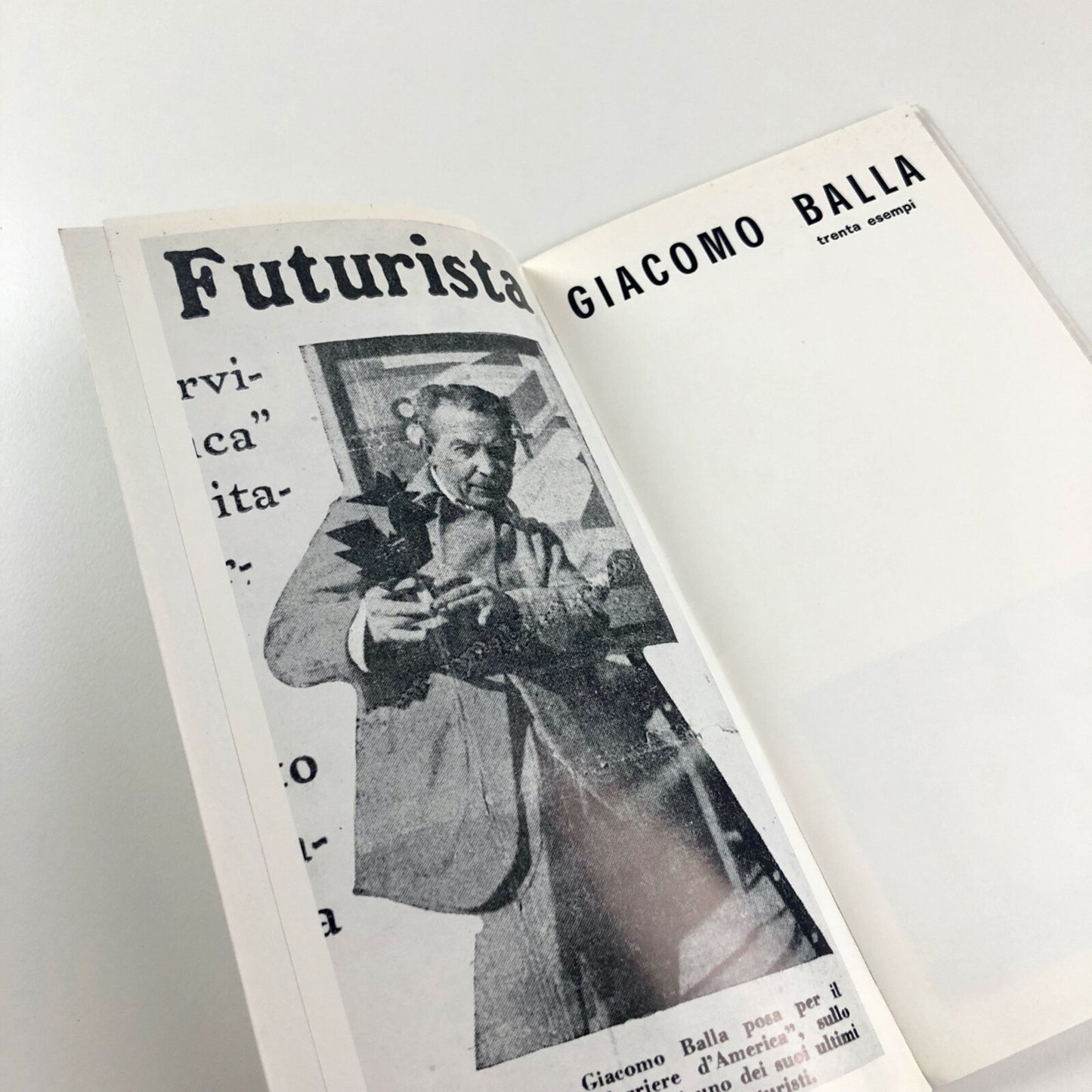 [Giacomo] Balla | Galleria d'Arte Martano Torino 1974