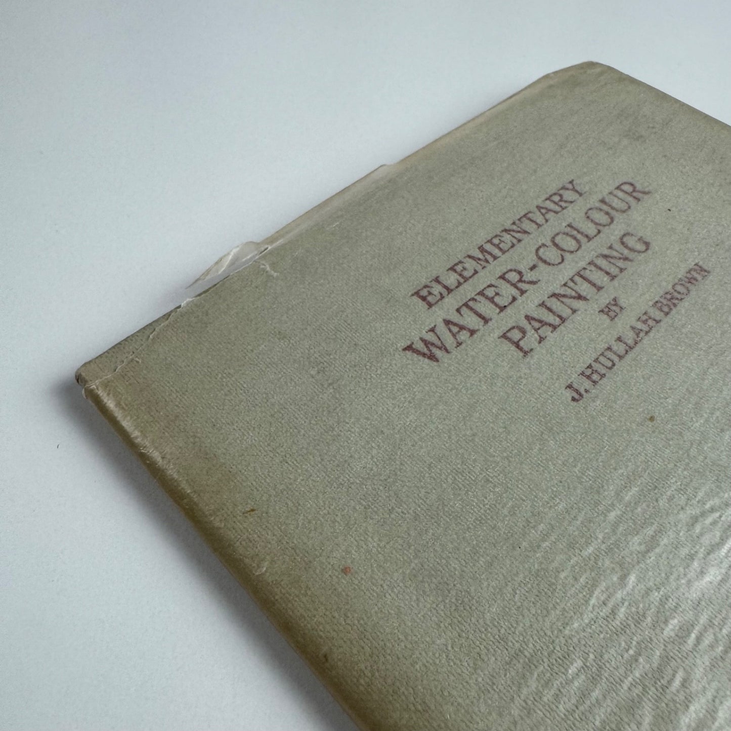 Elementary water-colour painting by J. Hullah Brown. A&C Black, 1960 3rd edition