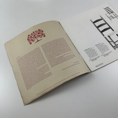 The Shaker [furniture] Shop London catalogue and price list. Dated 1989