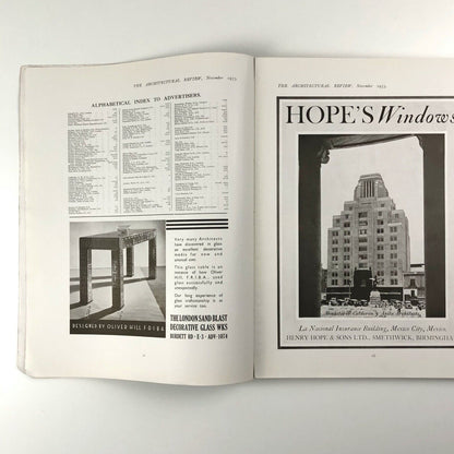 The Architectural Review | 'Electricity' issue | November 1933, LXXIV No. 444