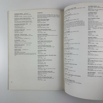 Paintings, drawings and prints of Walter Richard Sickert | Arts Council catalogue, 1977/8