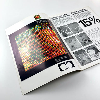 Graphis journal No 184 Vol 32 1976/77 | Walter Herdeg | The Graphis Press