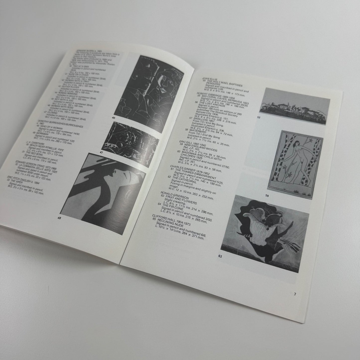 British Wood engravings and other prints 1900-1960 | Blond Fine Art 1980