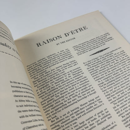 Book Design and Production | Vol 1 No 1 Spring 1958 | Printing News Ltd | Edited by James Moran