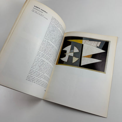 Quadrum offprint VI 50 ans d’art moderne by Will Grohmann 1959 Revue Internationale d’Art Moderne cover design by Jean Arp
