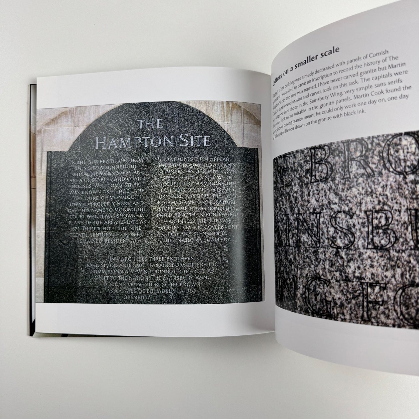 Twelve letters on a grand scale. The Sainsbury Wing Inscriptions Michael Harvey, 47 Editions, 2013