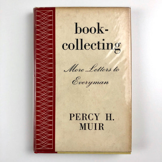 Book-Collecting More Letters to Everyman by Percy H. Muir | Cassell, 1949