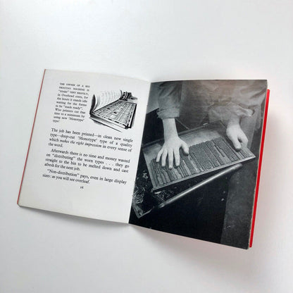 A Pocket Picture Book of Monotype Machines | Undated, presumed 1960s