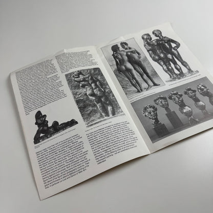 Gallery guide for Henri Matisse. Sculpture | Arts Council touring exhibition, 1984/85